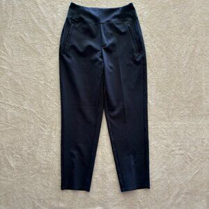Athleta Womens Endless High Rise Pant Size 0 Granite Blue Work Stretch 533636-06